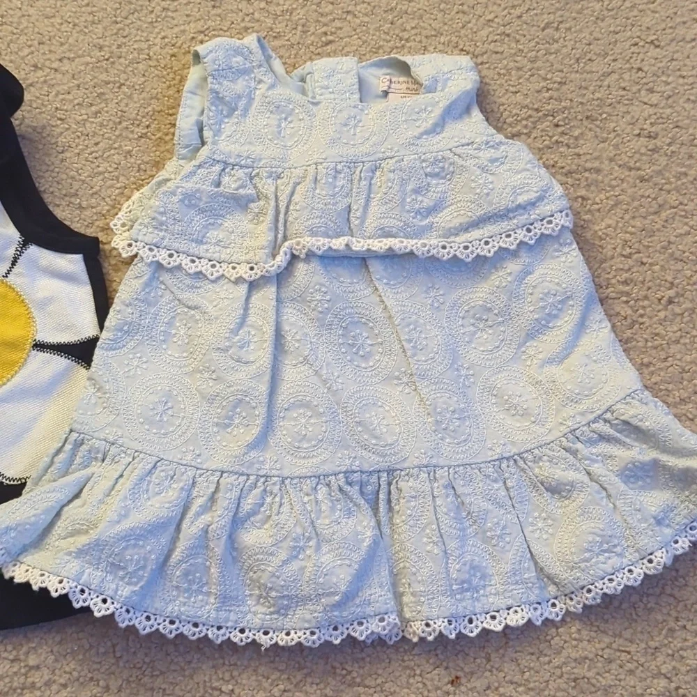 Bundle of Two Dresses Size 9-12 Months